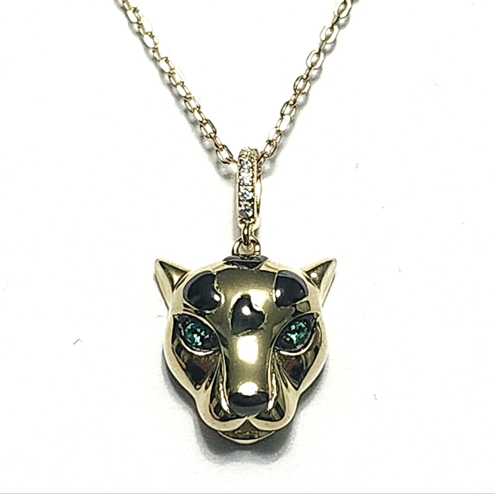 Panther Pendant & Chain Silver Necklace - Picture 3 of 15